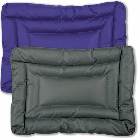 SLUMBER PET Water Resistant Bed, Gray - Small ZA210 24 11